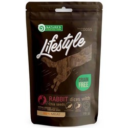 Natures Protection Lifestyle Snack Soft Rabbit Dices with Chia Seeds 75 g