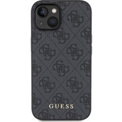 GUESS Metal Gold Logo for iPhone 15