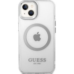 GUESS Metal Outline with MagSafe for iPhone 14