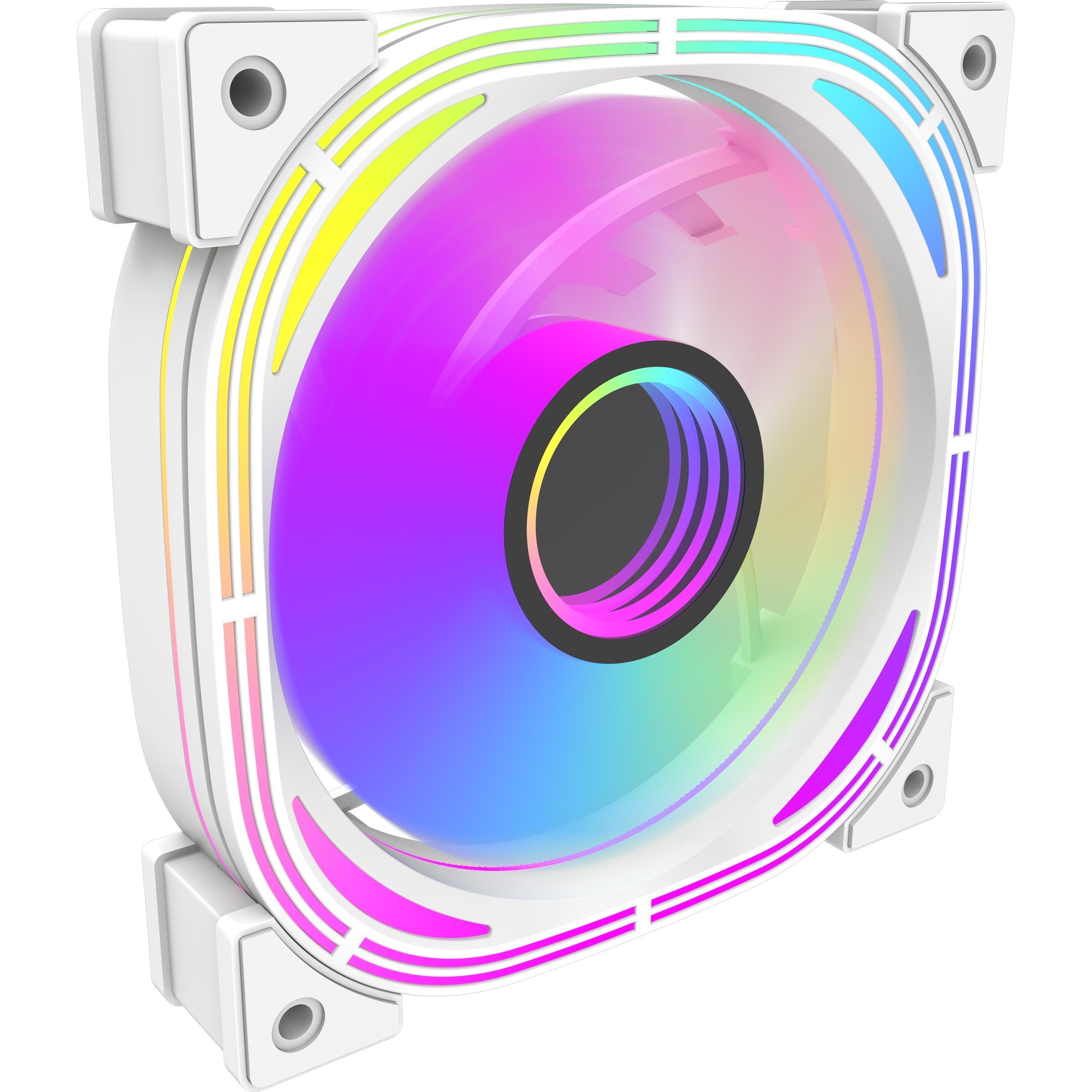 DarkFlash INF 24 Pro PWM ARGB 3 in 1 Pack White
