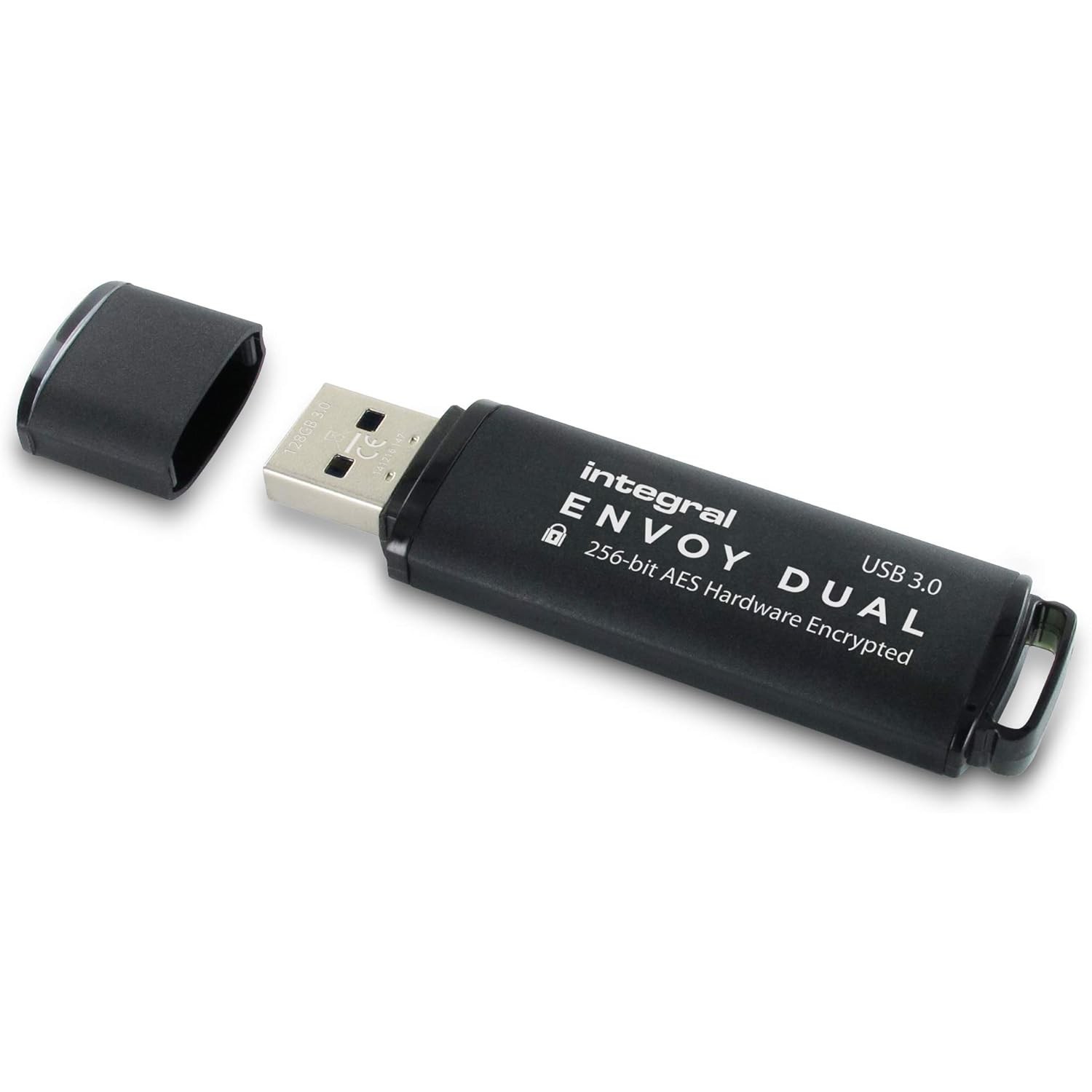 Integral Envoy Dual FIPS 197 Encrypted USB 3.0 128&nbsp;ГБ