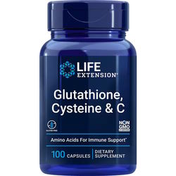 Life Extension Glutathione Cysteine and C 100 cap