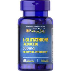 Puritans Pride L-Glutathione Reduced 500 mg 30 cap