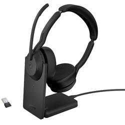 Jabra Evolve2 55 Link380a UC Stereo with Charging Stand