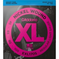 DAddario XL Nickel Wound Bass SS 45-100