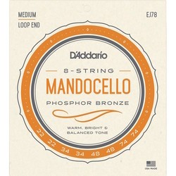 DAddario Phosphor Bronze Mandocello 22-74