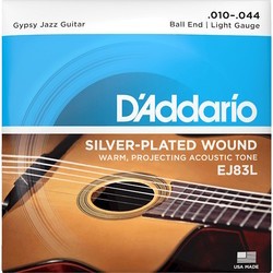 DAddario Gypsy Jazz Silverplated Wound Ball End 10-44