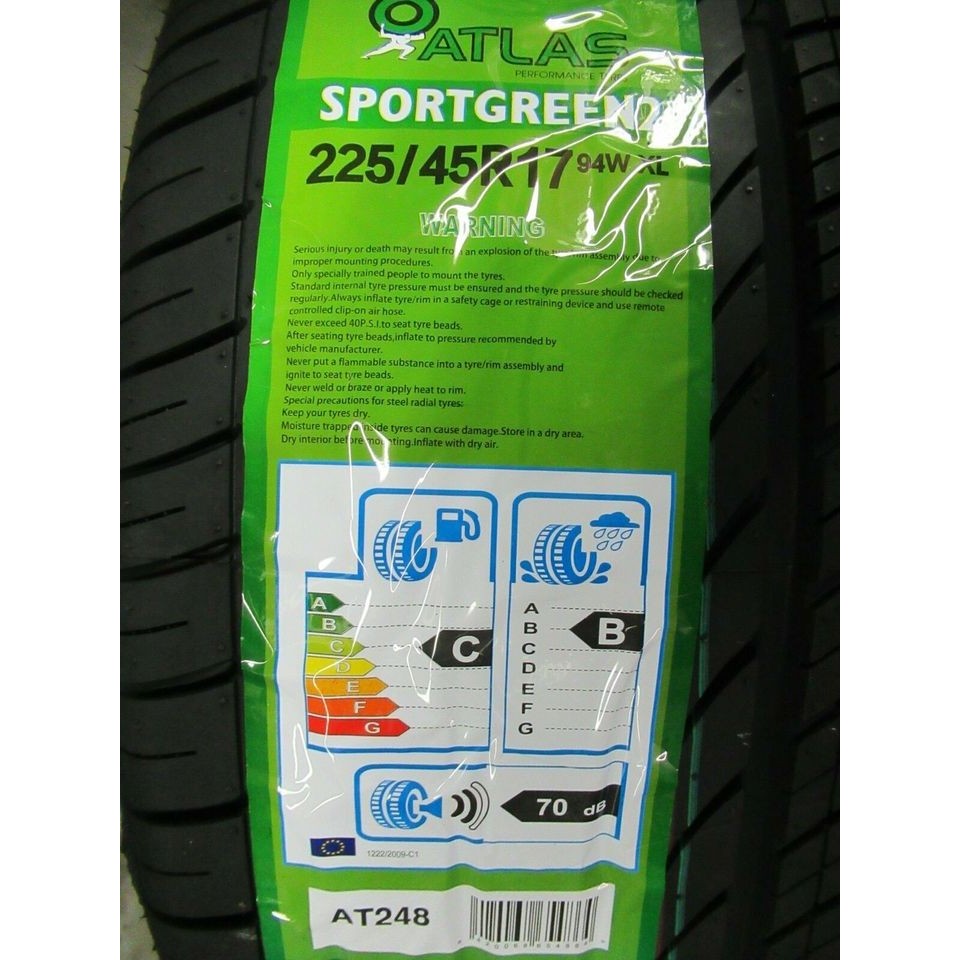 Atlas Sport Green 2 225\/45 R18 95W