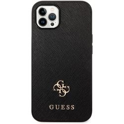 GUESS Saffiano Small Metal Logo for iPhone 13\/13 Pro