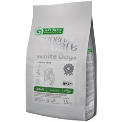 Natures Protection White Dogs Grain Free Adult Small Breeds 1.5 kg