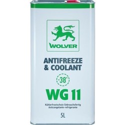 Wolver Antifreeze & Coolant WG11 Green Ready To Use 5&nbsp;л