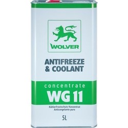 Wolver Antifreeze & Coolant WG11 Green Concentrate 5&nbsp;л
