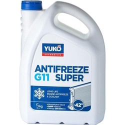 YUKO Antifreeze Super G11 Blue 5&nbsp;л
