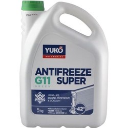 YUKO Antifreeze Super G11 Green 5&nbsp;л