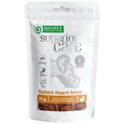 Natures Protection Superior Care Snack Rabbit Heart Bites 75 g