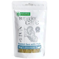 Natures Protection Superior Care Snack Rabbit Ears With Fish 75 g
