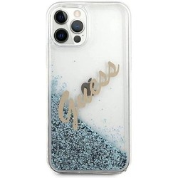 GUESS Glitter Vintage Script for iPhone 12\/12 Pro