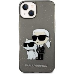 Karl Lagerfeld Glitter Karl's and Choupette for iPhone 14