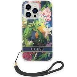 GUESS Flower Strap for iPhone 14 Pro