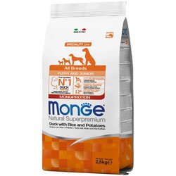 Monge Speciality All Breed Puppy/Junior Duck 2.5&nbsp;кг