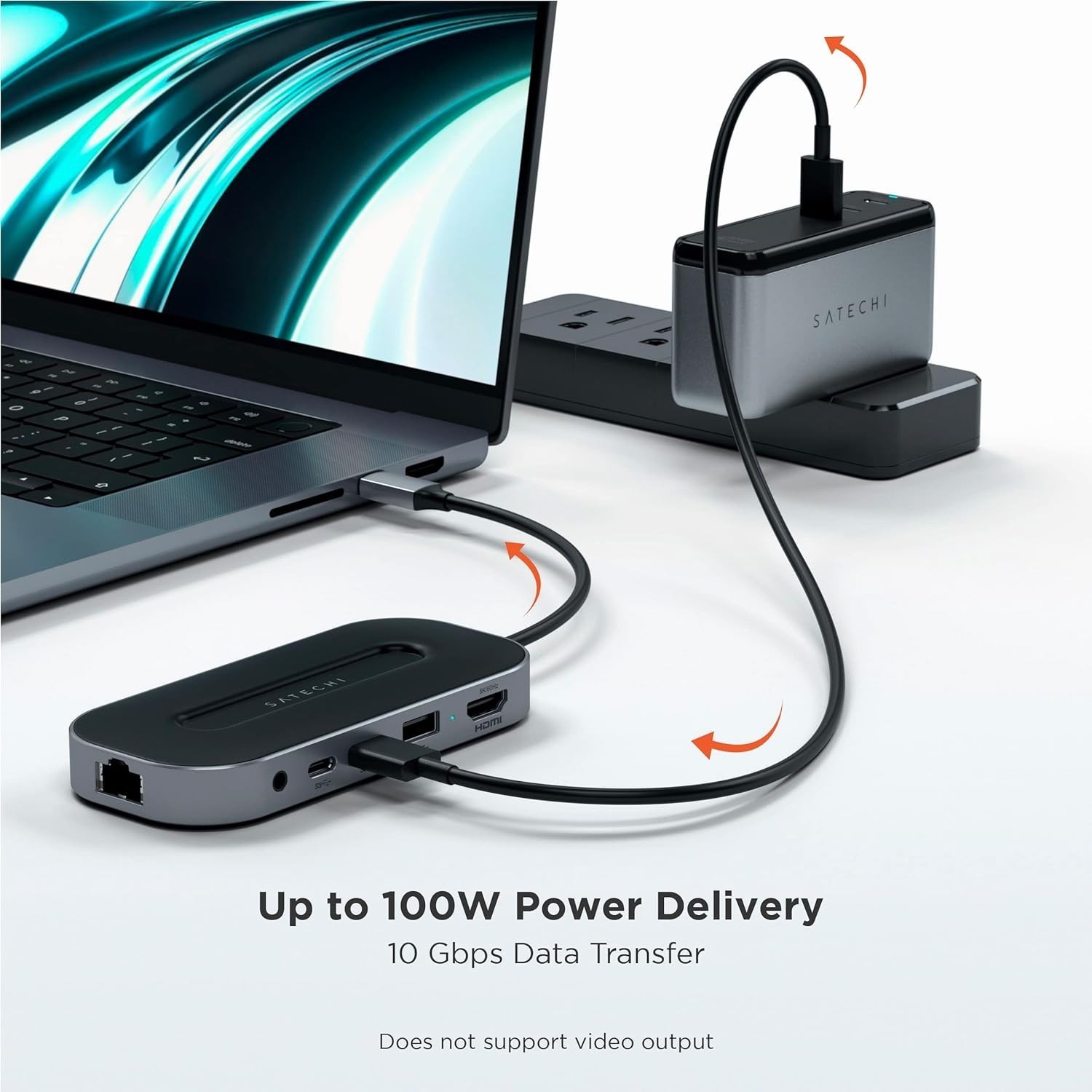 Satechi USB4 Multiport w2.5G Ethernet (черный)
