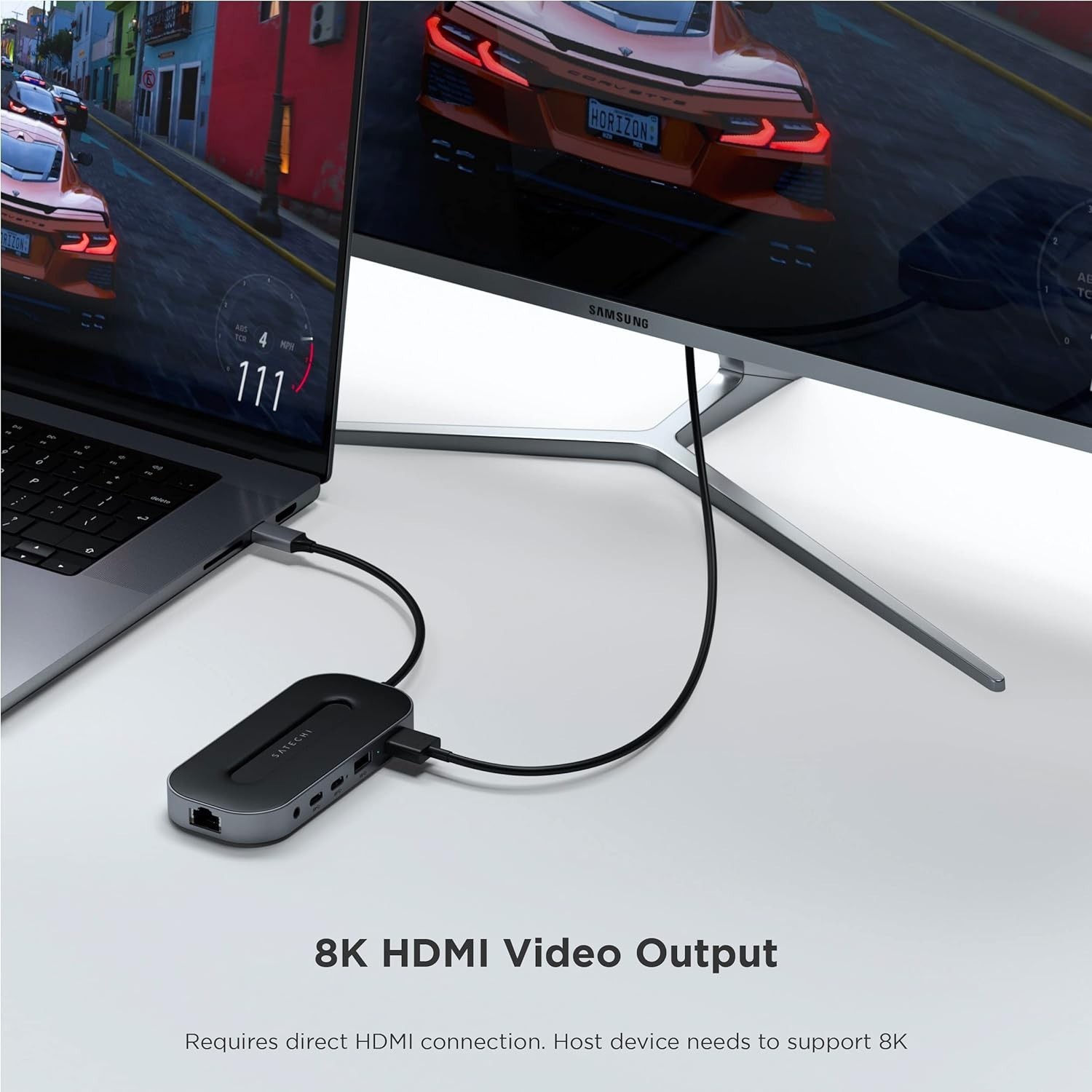 Satechi USB4 Multiport w2.5G Ethernet (черный)