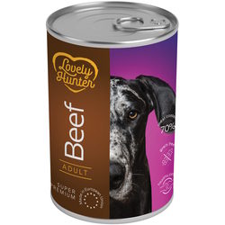 Lovely Hunter Adult Dog Canned Beef 400 g 1&nbsp;шт