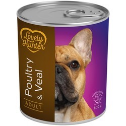 Lovely Hunter Adult Canned Poultry/Veal 0.8&nbsp;кг