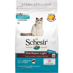 Schesir Adult Sterilized/Light with Fish  10 kg