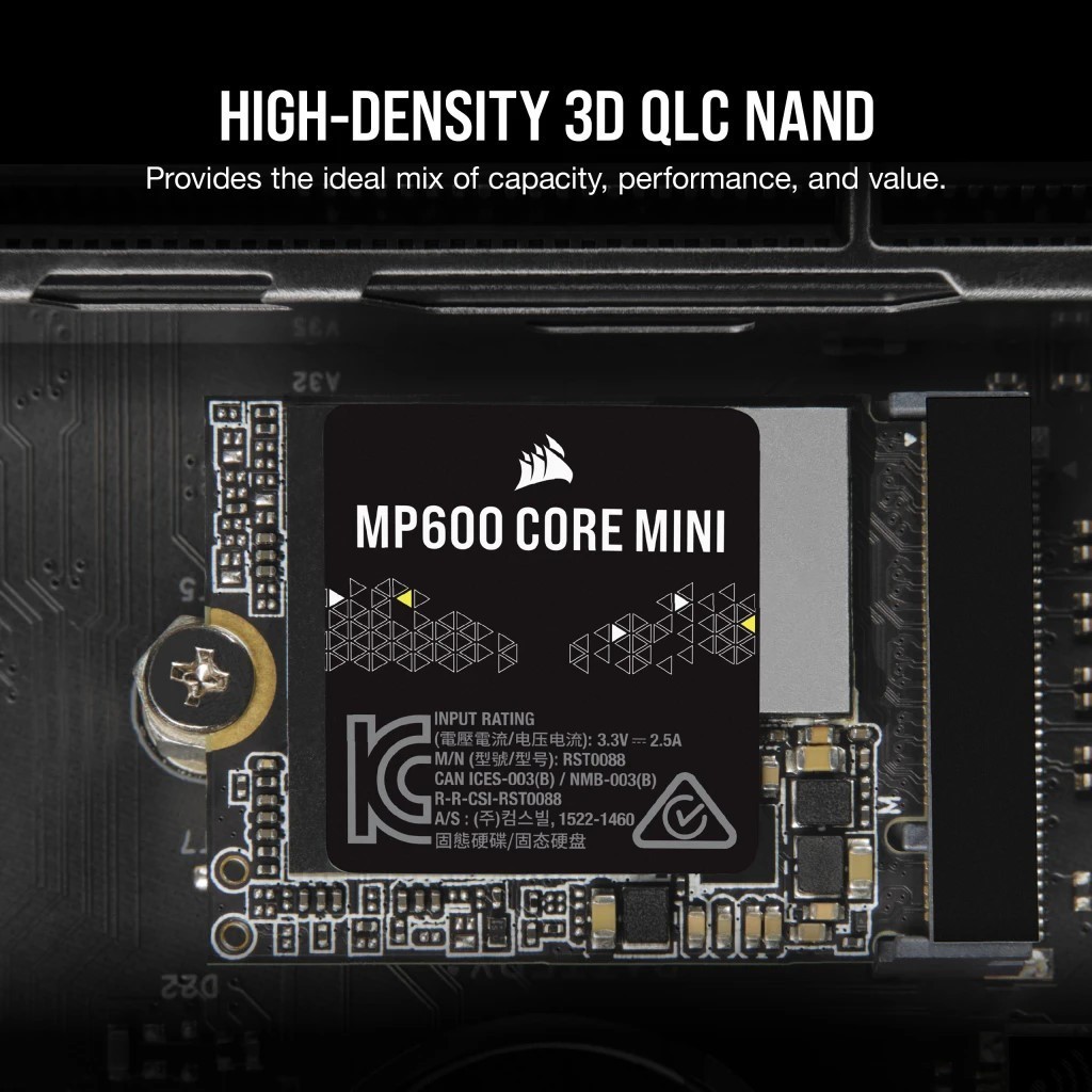 Corsair MP600 CORE Mini CSSD-F2000GBMP600CMN 2&nbsp;ТБ