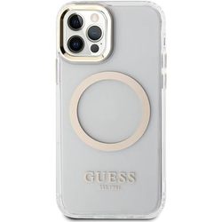 GUESS Metal Outline with MagSafe for iPhone 12\/12 Pro