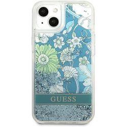 GUESS Flower Liquid Glitter for iPhone 13 Mini