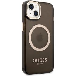 GUESS Gold Outline with MagSafe for iPhone 14 Plus
