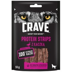 Crave Protein Strips with Duck 55 g
