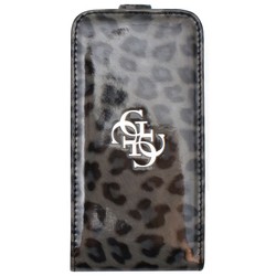 CG Mobile GUESS Leopard Flip for iPhone 4/4S