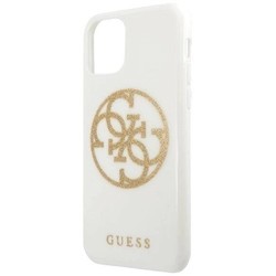 GUESS Glitter Circle Logo for iPhone 11 Pro Max