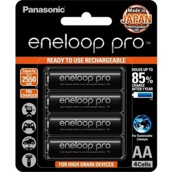 Panasonic Eneloop Pro 4xAA 2550 mAh