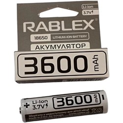 Rablex 1x18650  3600 mAh