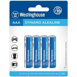 Westinghouse Dynamo Alkaline  4xAAA