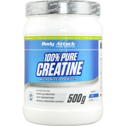 Body Attack 100% Pure Creatine Powder 500&nbsp;г