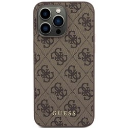 GUESS Metal Gold Logo for iPhone 15 Pro Max