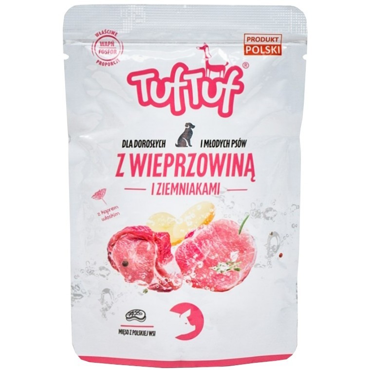 BULT Tuf Tuf Pouch Pork/Potatoes 500 g 1&nbsp;шт