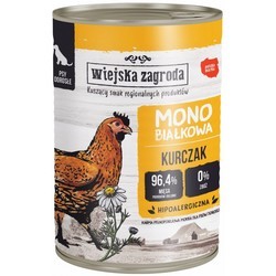 Wiejska Zagroda Canned Adult Monoprotein Chicken 400 g