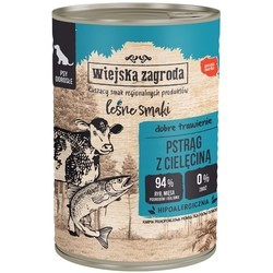 Wiejska Zagroda Canned Adult Forest Flavors Trout/Veal 400 g 1&nbsp;шт