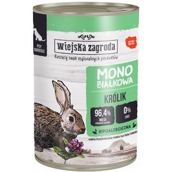 Wiejska Zagroda Canned Adult Monoprotein Rabbit 400 g 1&nbsp;шт