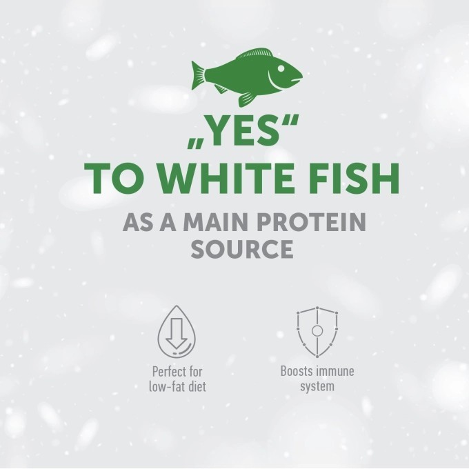 Natures Protection White Dogs Junior All Sizes Fish 10 kg