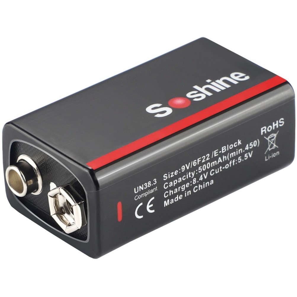 Soshine 1xKrona 500 mAh USB Type-C