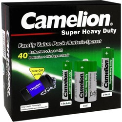 Camelion Super Heavy Duty 24xAA + 12xAAA + 4xC