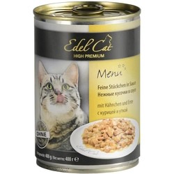 Edel Cat Adult Canned Chicken\/Duck 400 g