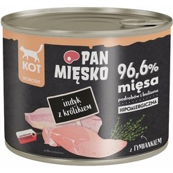 PAN MIESKO Wet Food Adult Turkey with Rabbit  200 g